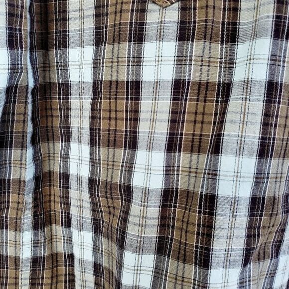 J.A.C.H.S western style plaid button down extra large - Picture 10 of 13
